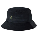Cord Bucket Hat - Black - KANGOL ACCESSORIES