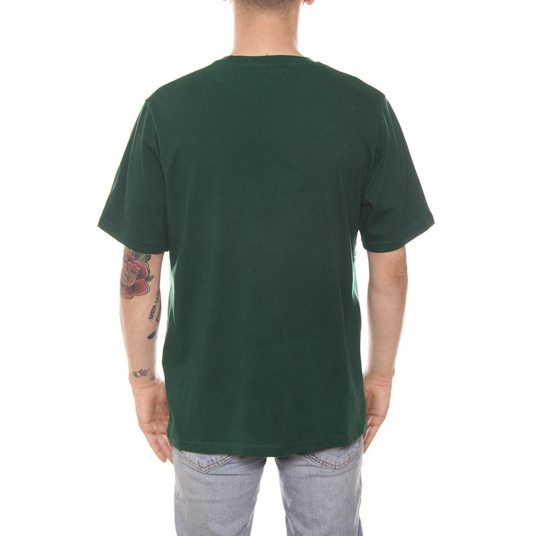 TAPE STRIPE S/SL CREW PINE 114980-PINE  STUSSY 