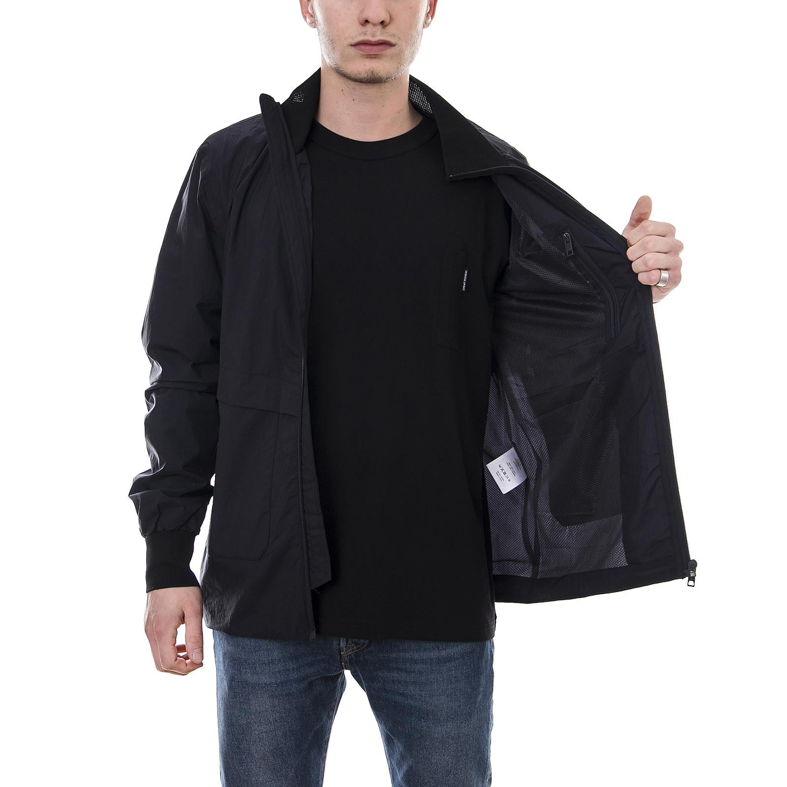 Neil Jacket - Night Blue - Giacca Leggera Uomo Nera 181003-580  ELVINE 