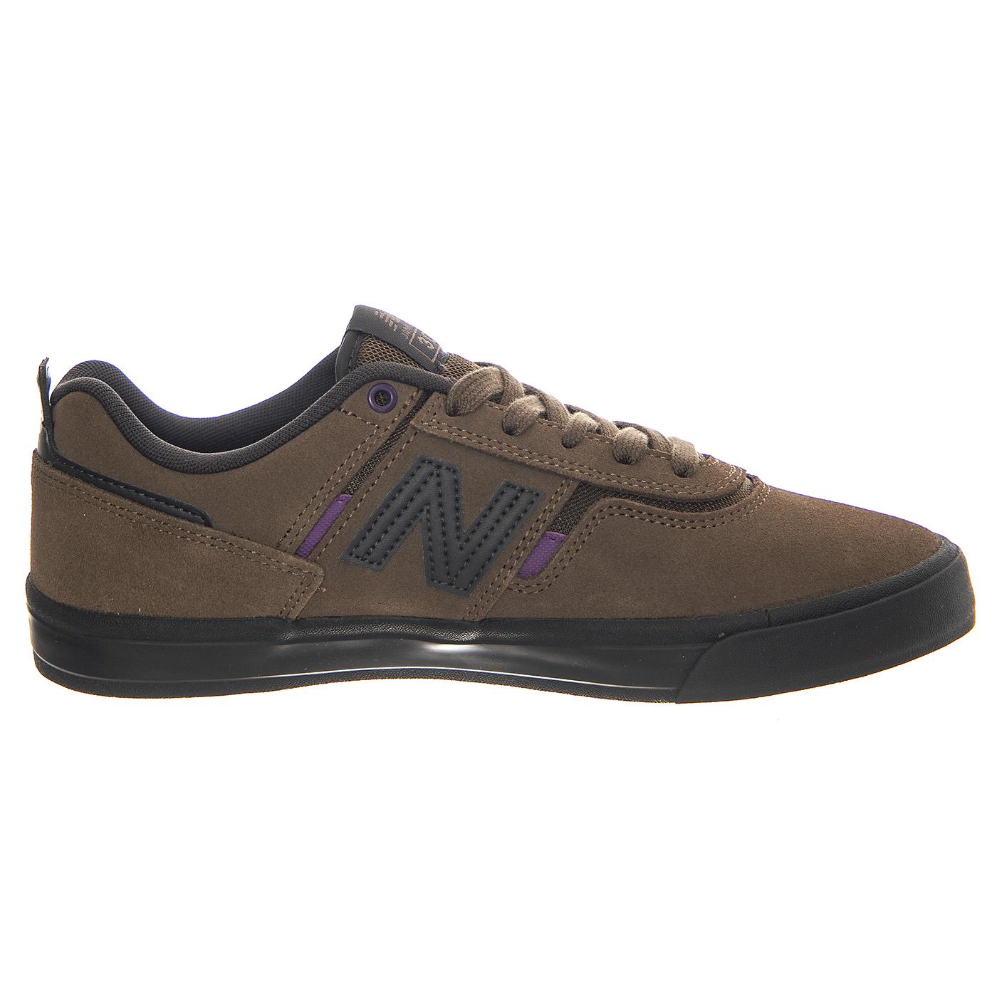 Numeric Skateboarding Brown Leather / Textile - Scarpe Profilo Basso Uomo Marroni NM306ODS  NEW BALANCE 