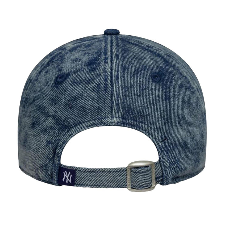 WMNS Stne Denim 920 Pastel Blue New York Yankees Cap - Cappellino con Visiera e logo ricamato tono su tono Denim Blu 60691320  NEW ERA 