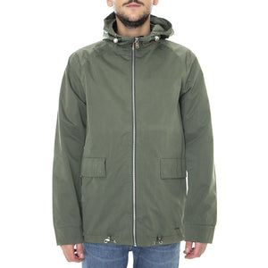 Tobias Summer Jacket - Thyme - Giacca con Cappuccio Uomo Verde 171005-609-thyme  ELVINE 