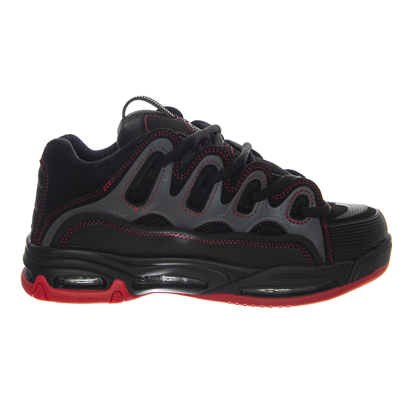 Osiris D3 2001 Black / Red / Red -- Scarpe Unisex Nero / Rosso 20253050200000001 BRR OSIRIS 
