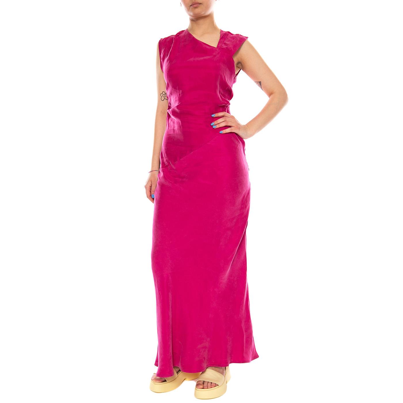 VESTIDO LARGO ASIMÉTRICO - Abito Lungo Donna Viola 61W/11269 FCS WILD PONY 
