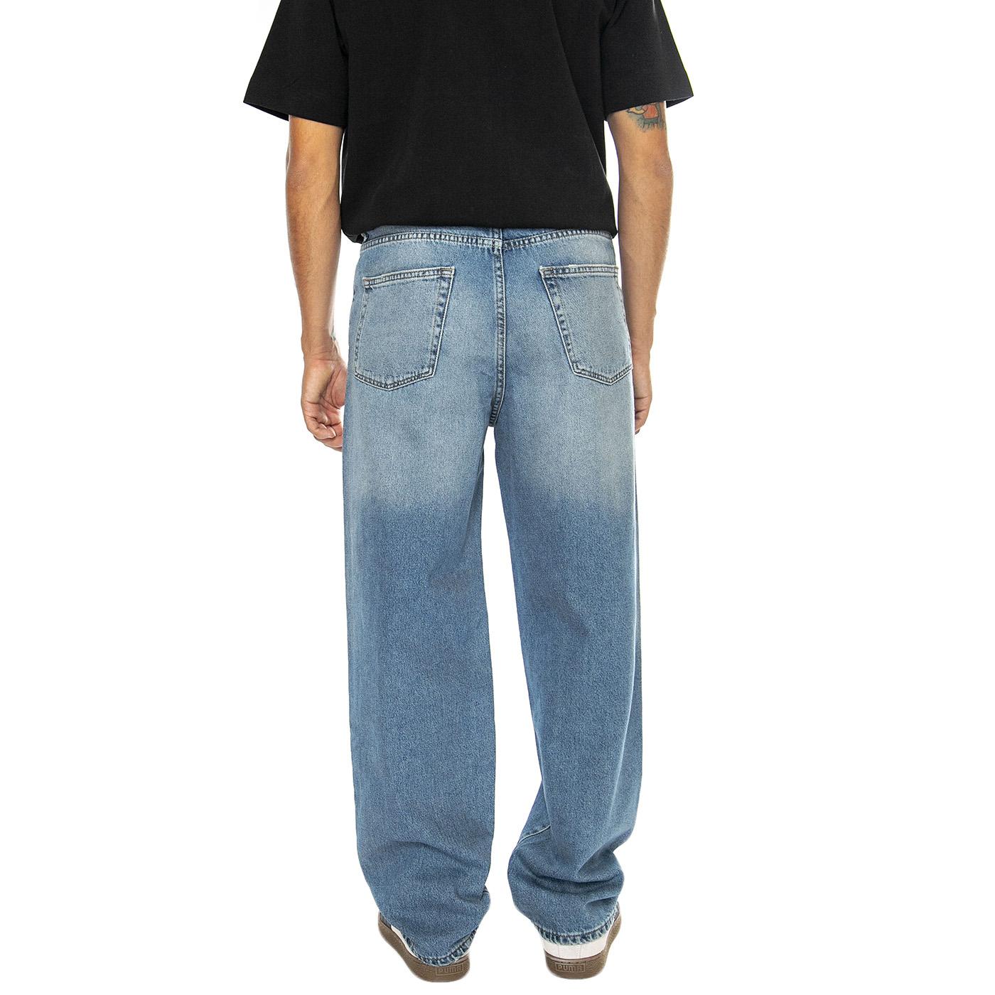 ONSFADE LOOSE MEDIUM BLUE DENIM - Pantaloni Denim Jeans Uomo Blu 22026781-DNM . ONLY & SONS 