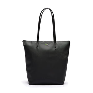 Vertical Shopping Bag - Borsa in Pelle Nera 283364_1  LACOSTE 