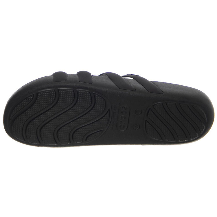 W' Crocs Splash Strappy Black - Sandali Donna Neri CR.208217-BLK  CROCS 