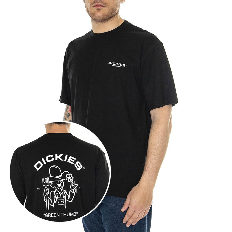 Wakefield Tees SS Black - Maglietta Girocollo Uomo Nera DK0A4YRCBLK1  DICKIES 