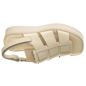 Courtney Off White Cow Leather - Sandali Donna Beige VBS5334-101-02  VAGABOND 