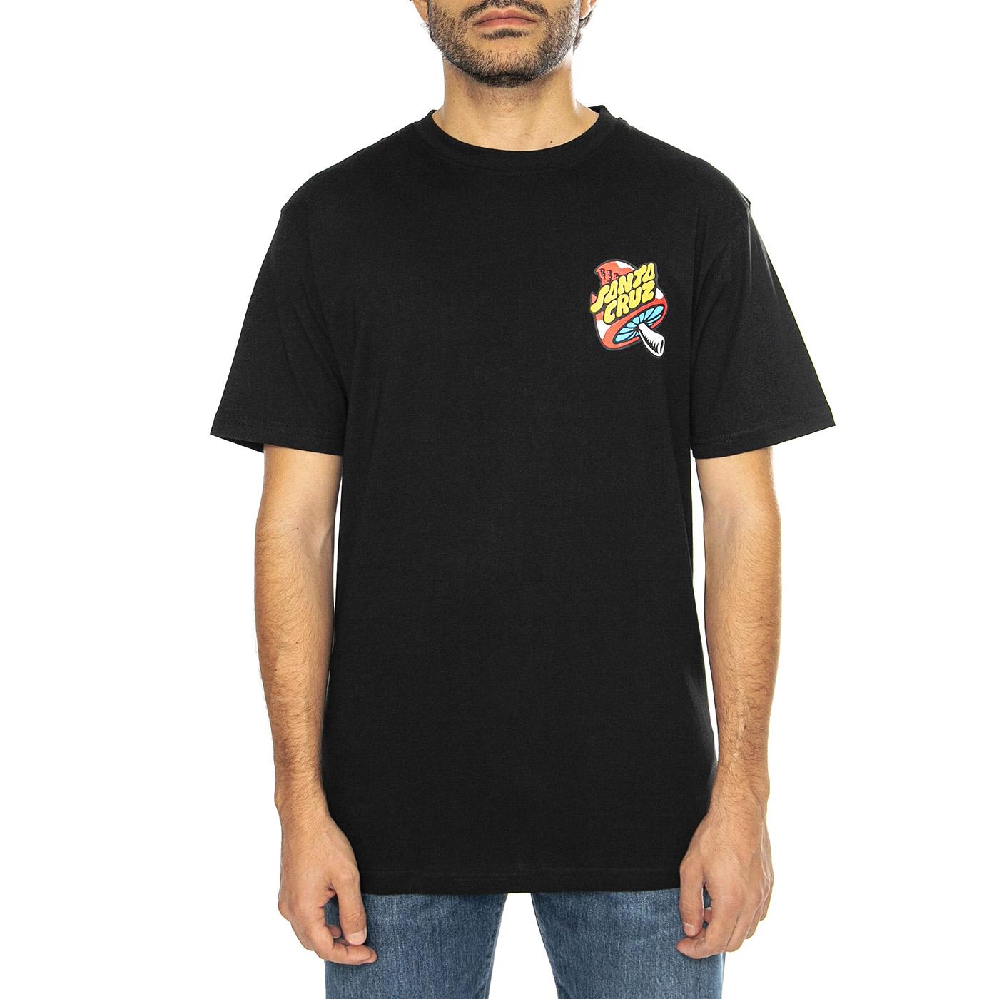 Winkowski 8Ballr Comic Black - Maglietta Girocollo Uomo Nera SCA-TEE-11482  SANTA CRUZ 