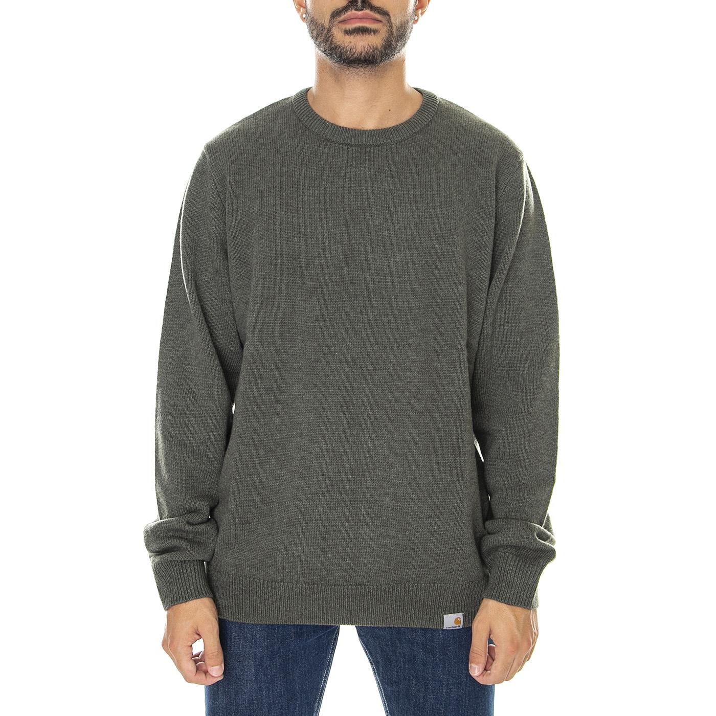 Allen Sweater Cypress Heather - Maglione Girocollo Uomo Verde I024888-LPXX  CARHARTT WIP 