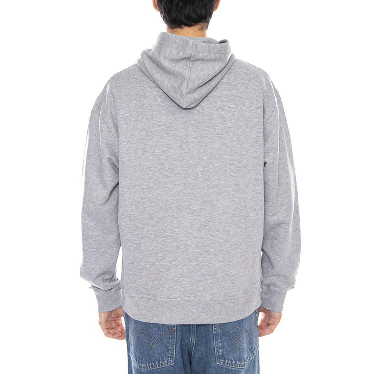 Redefined Hoodie Heather Grey - Felpa con Cappuccio Uomo Grigia 6050213 10122 CAT 