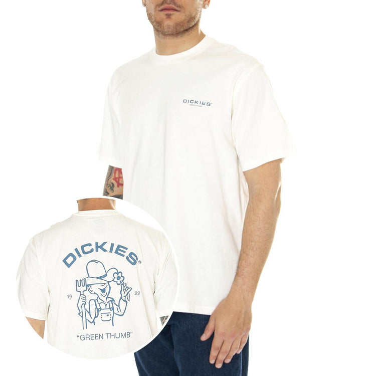 Wakefield Tees SS Cloud - Maglietta Girocollo Uomo Bianca DK0A4YRCC581  DICKIES 