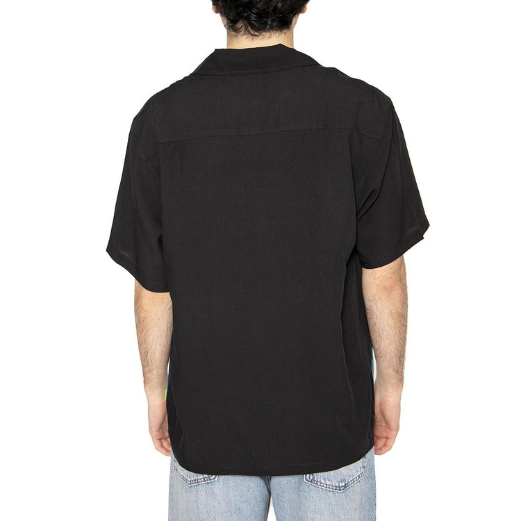 Dice S/S Woven Top - Camicia Maniche Corte Uomo Multicolore BU00155-BLACK  HUF 