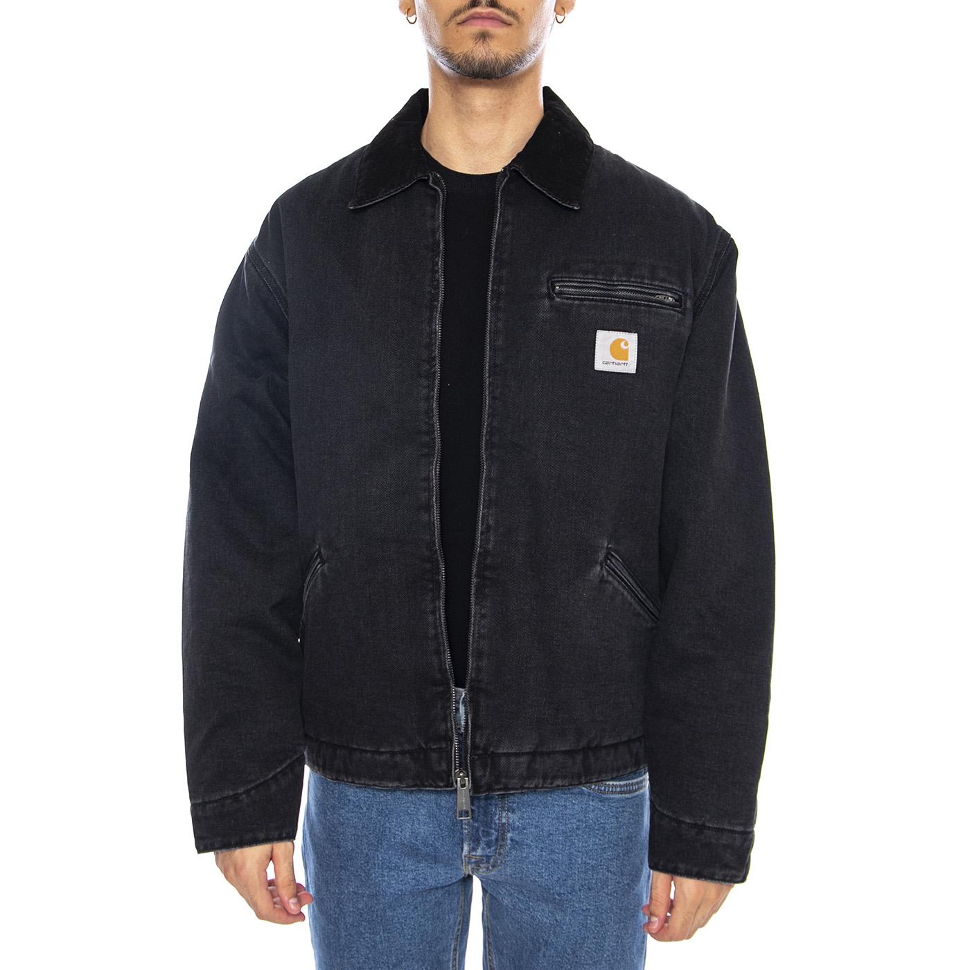 OG Detroit Jacket Black / Black - Giacca Uomo Nera I035878.00E06  CARHARTT WIP 