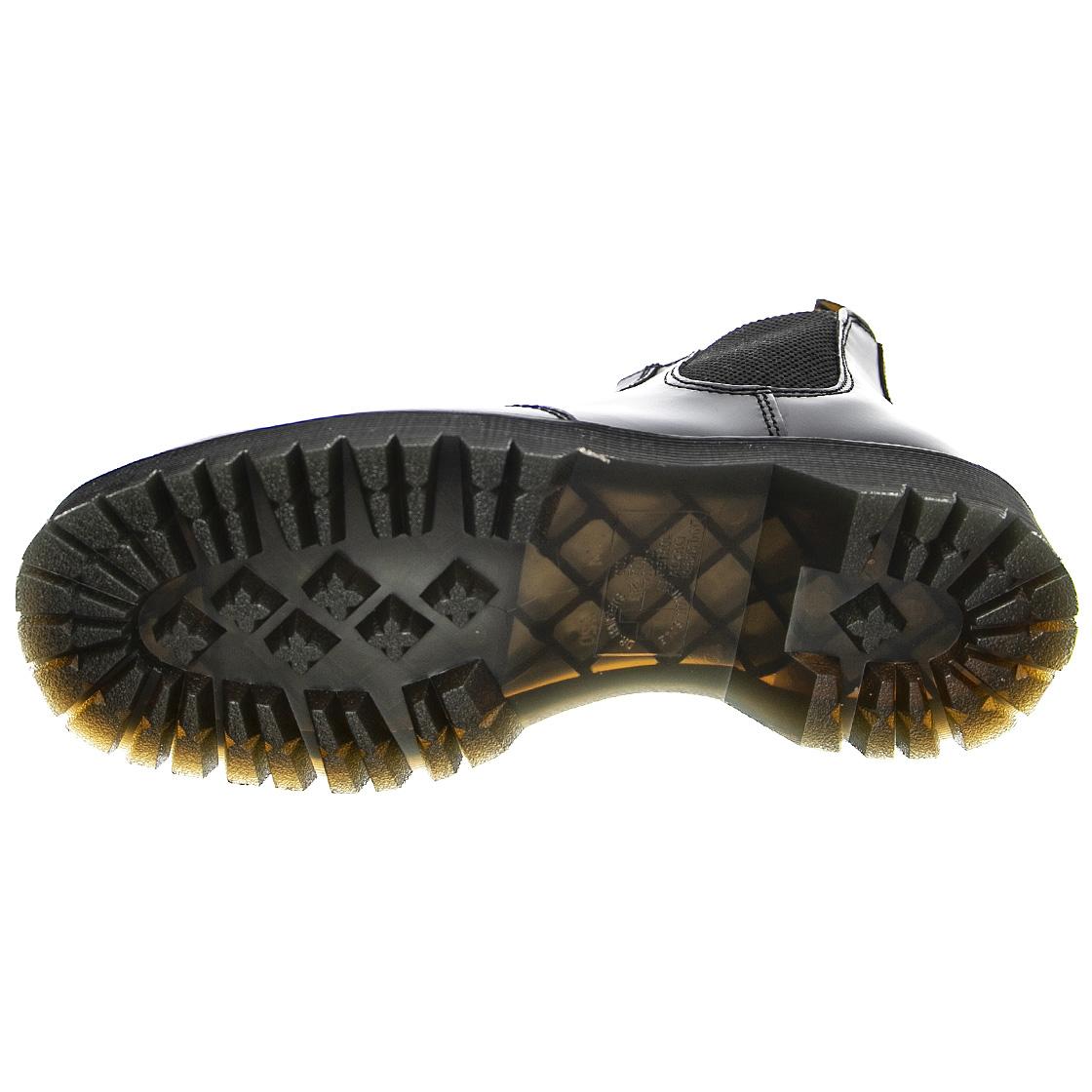 2976 Bex Squared Black Polished Smooth - Stivaletti Profilo alla Caviglia Donna Neri 27888001  DR.MARTENS 