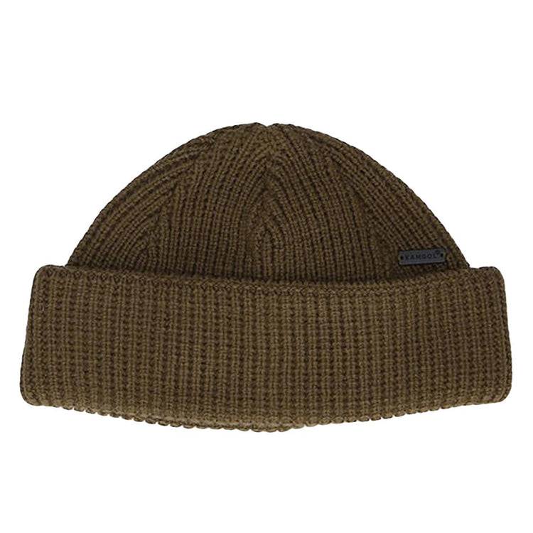 Short Waffle Beanie - Cappellino a Cuffia Verde K3525-OL301  KANGOL 