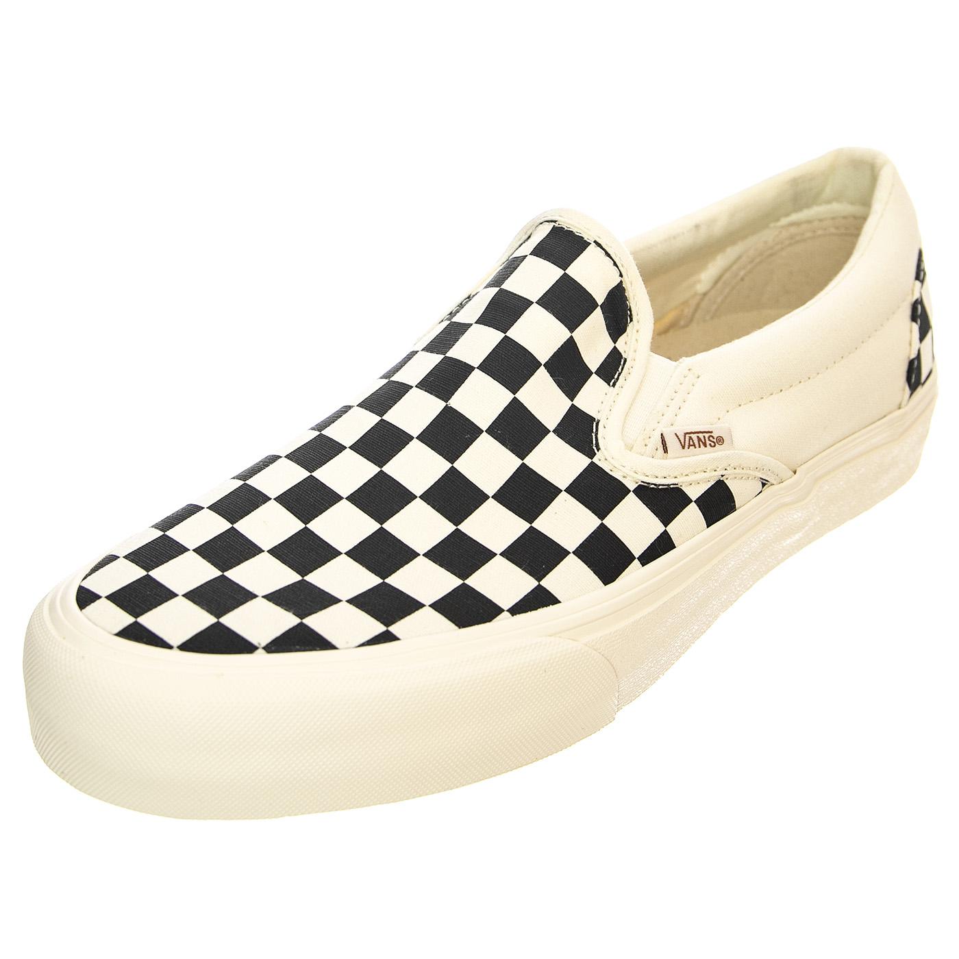 Slip-On VR3 Checkerboard Black / Marshmallow - Scarpe Slip-On Porfilo Basso Uomo Multicolore VN0007NC1KP1  VANS 