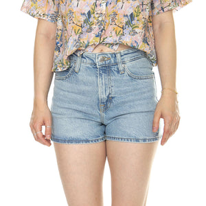 Carol Short Light Dew Blue - Pantaloncini Denim Jeans Donna Blu 112349019  LEE 