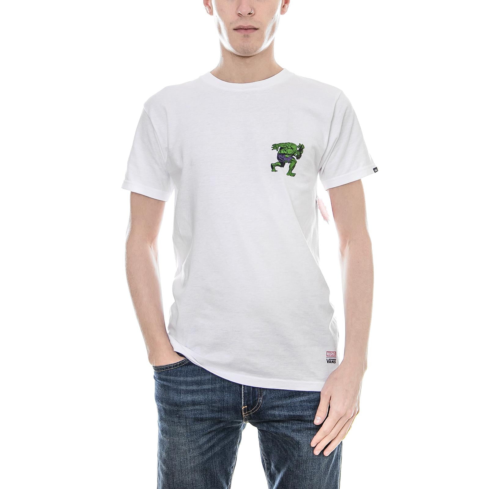 MN VANS X MARVEL HULK T-SHIRT - White VA3HUQWHT  VANS 