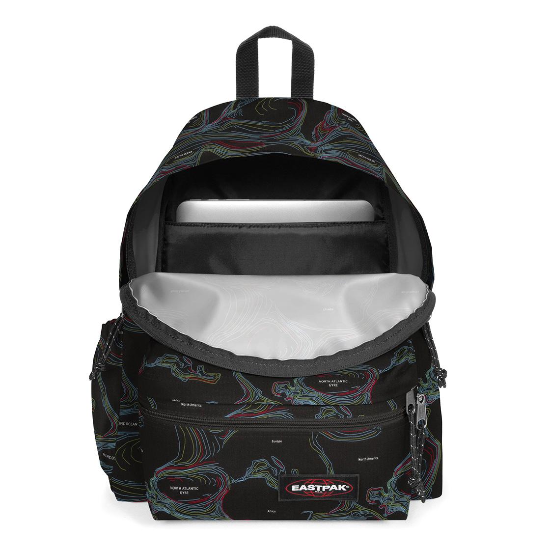 Padded Zippl'R + Map Black - Zaino Nero / Multicolore EK0A5B74U701  EASTPAK 