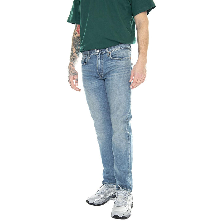 502 Taper Into The Thick Of It Adv Med Indigo Worn In - Pantaloni Denim Jeans Uomo Blu 29507-1366  LEVIS 