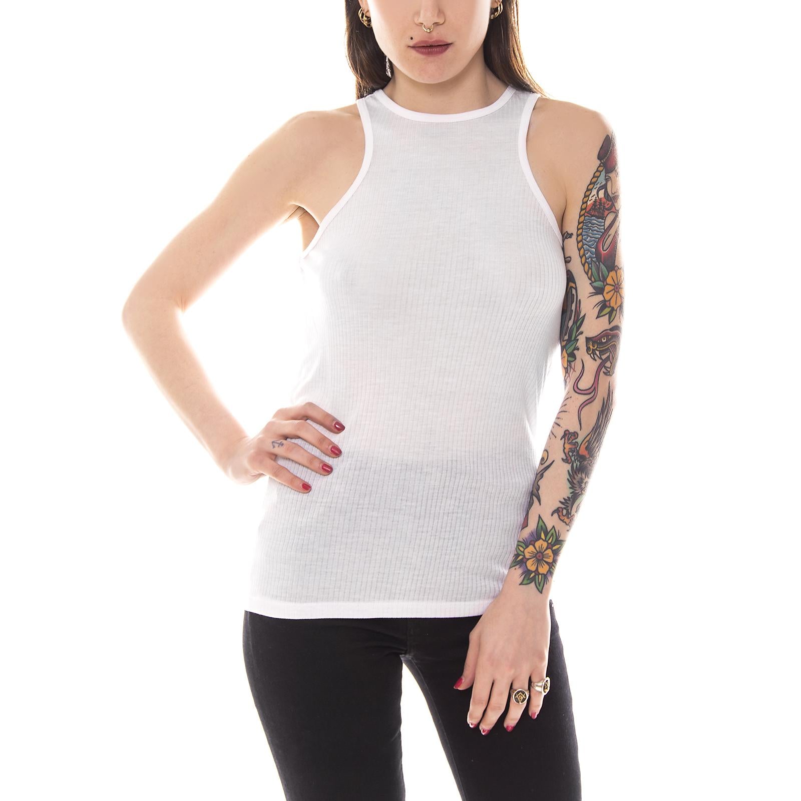 BRANDO TANK WHITE 265700000-WHT  OBEY 