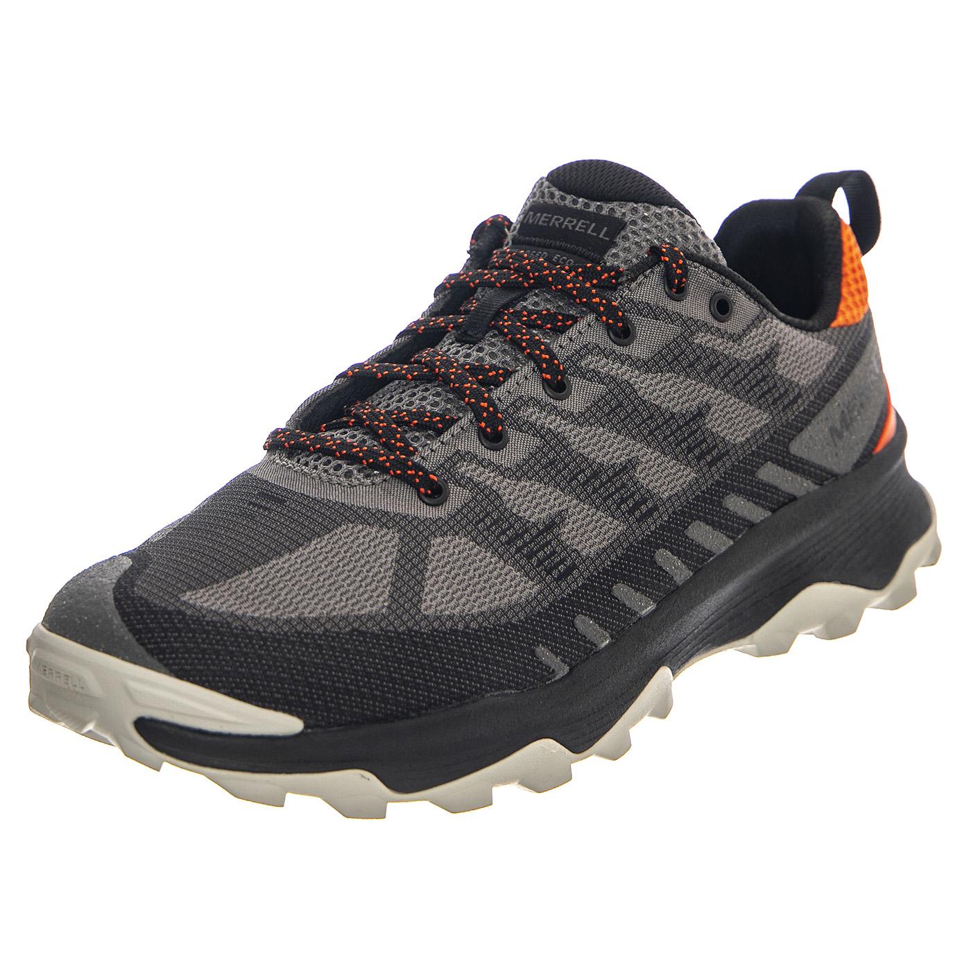 Speed Eco Charcoal / Tangerin Shoes - Scarpe Profilo Basso Uomo Grige J036987  MERRELL 