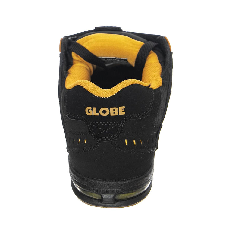 Sabre - Scarpe Stringate Profilo Basso Uomo Nere / Gialle US 11 GBSABR-10908  GLOBE 