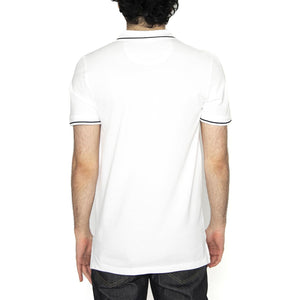Piquet Polo Bright White - Polo Uomo Bianca 112113712  LEE 