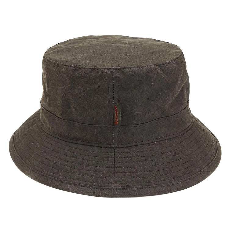 Wax Sports Hat Olive - Cappellino da Pescatore Marrone 222MMHA0001-OL71  BARBOUR 