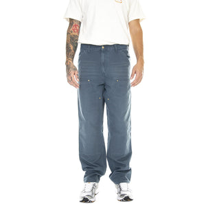 Double Knee Pant Ore / Aged Canvas - Pantaloni Uomo Blu I031501.0R3K  CARHARTT WIP 