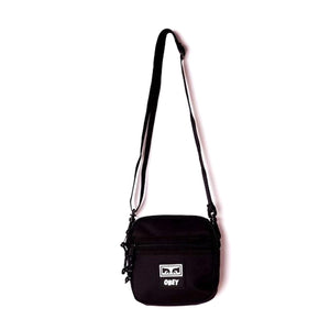 Conditions Traveler Bag III Black Twill - Borsa a Tracolla Nera 100010135-BLK  OBEY 
