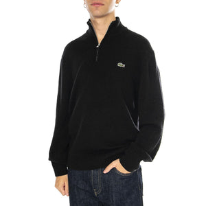 Pullover AH3052-031 Black - Cardigan Uomo Nero AH3052-031  LACOSTE 