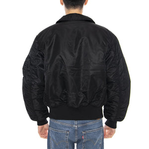 CWU 45 Black Jacket -- Giacca Uomo Nera F100102 3 ALPHA INDUSTRIES 