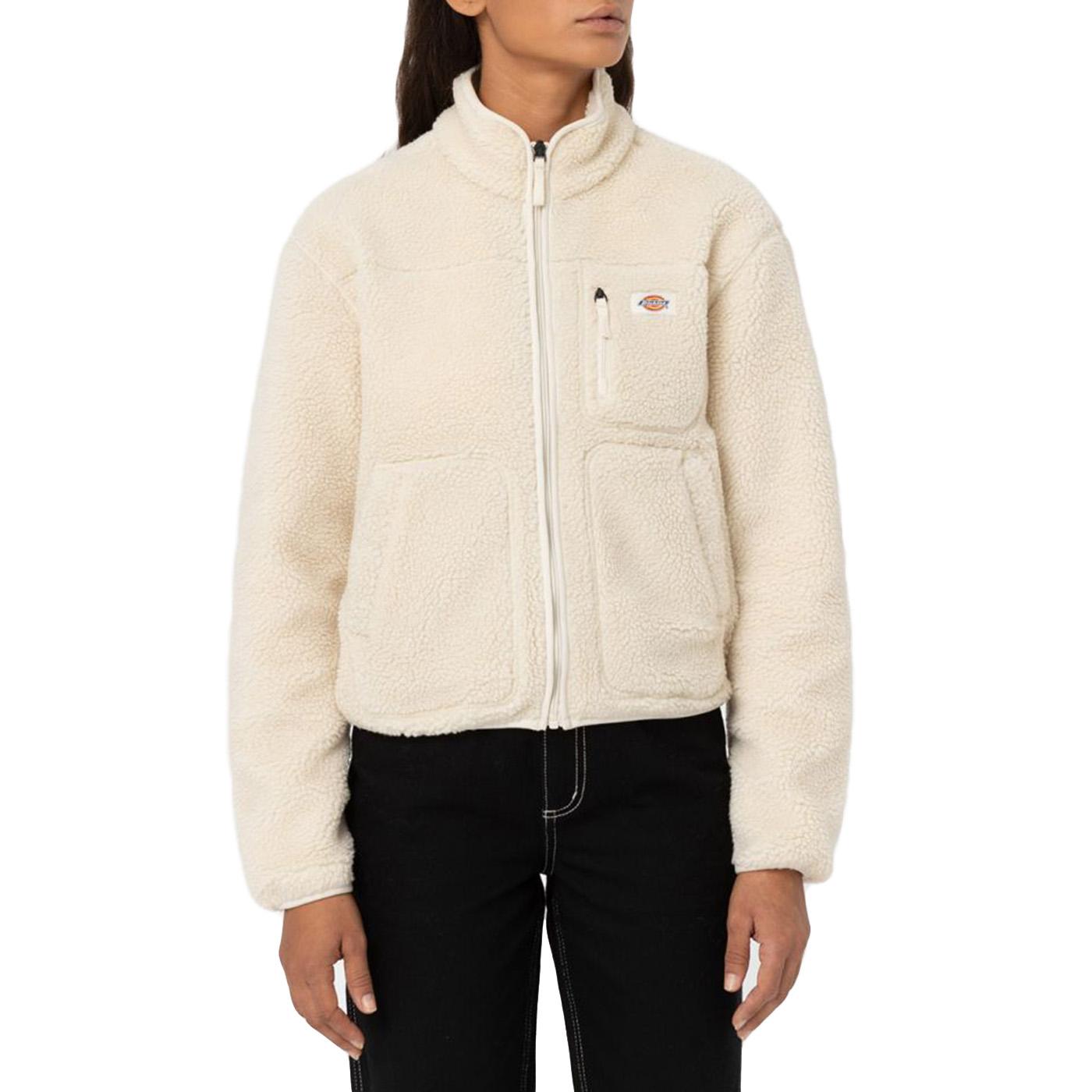 Mount Hope Fleece W Whitecap Gray - Giacca Invernale Donna Bianca DK0A4YGNF901  DICKIES 