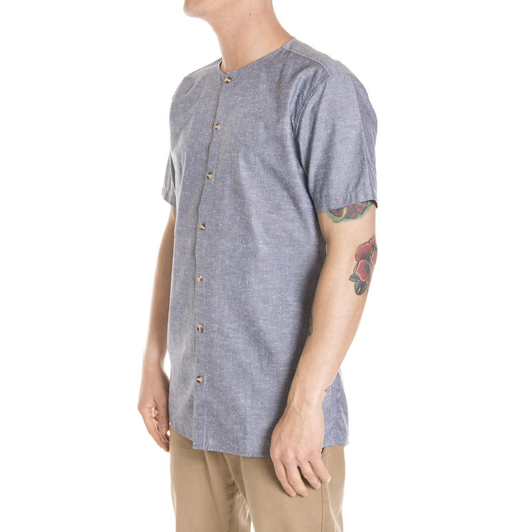 CALZADA S/S SHIRT DARK BLUE 140720083-1003  MINIMUM 