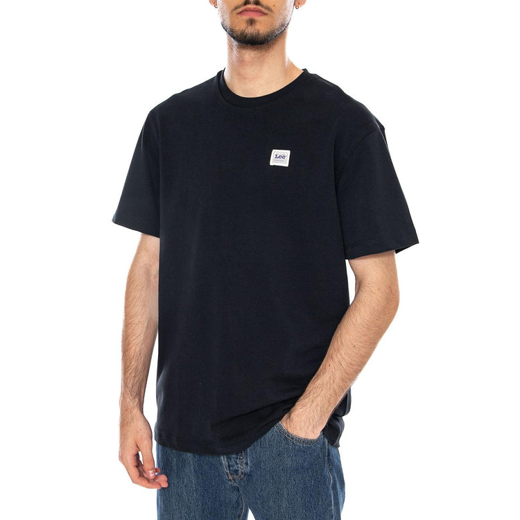 WORKWEAR TEE REBEL NAVY - Maglietta Girocollo Uomo Blu Scuro 112376608 BL LEE 