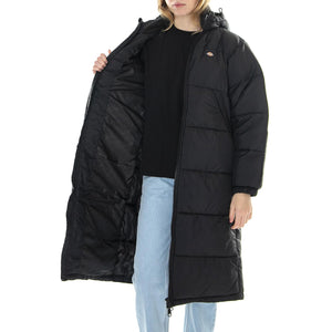 Alatna Long Black - Giacca Invernale con Cappuccio Donna Nera DK0A4XR9BLK1  DICKIES 