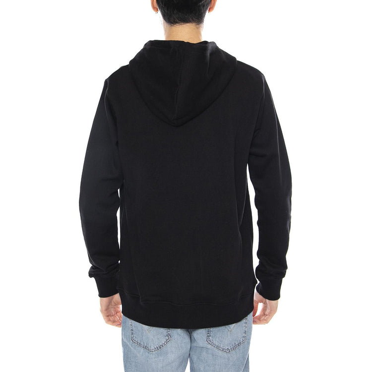 Essential Zip Hoodie -- Felpa Uomo Nera con Zip 6050164 10158 CAT 