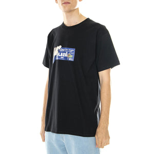 M' Choco T-Shirt Black - Maglietta Girocollo Uomo Nera S23TCHOCO-BLK  USUAL 