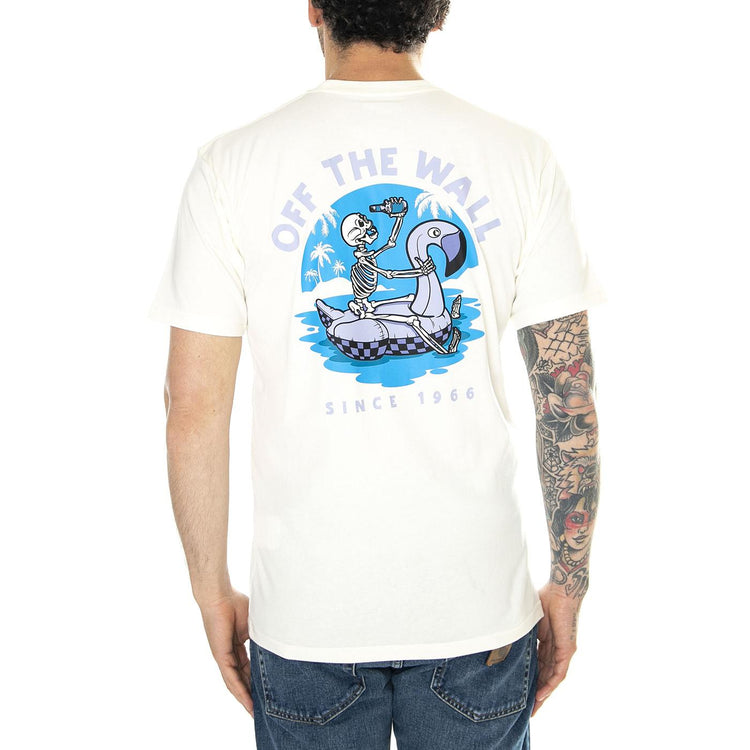 Stay Cool SS Tee Marshmellow - Maglietta Girocollo Uomo Beige VN000G56FS81  VANS 