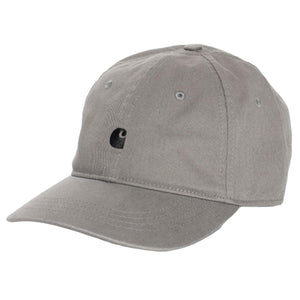 Madison Logo Cap Marengo / Black - Cappellino con Visiera Grigio I023750-103  CARHARTT WIP 