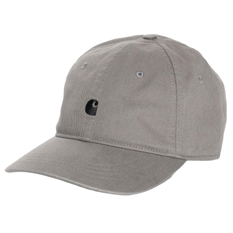 Madison Logo Cap Marengo / Black - Cappellino con Visiera Grigio I023750-103  CARHARTT WIP 