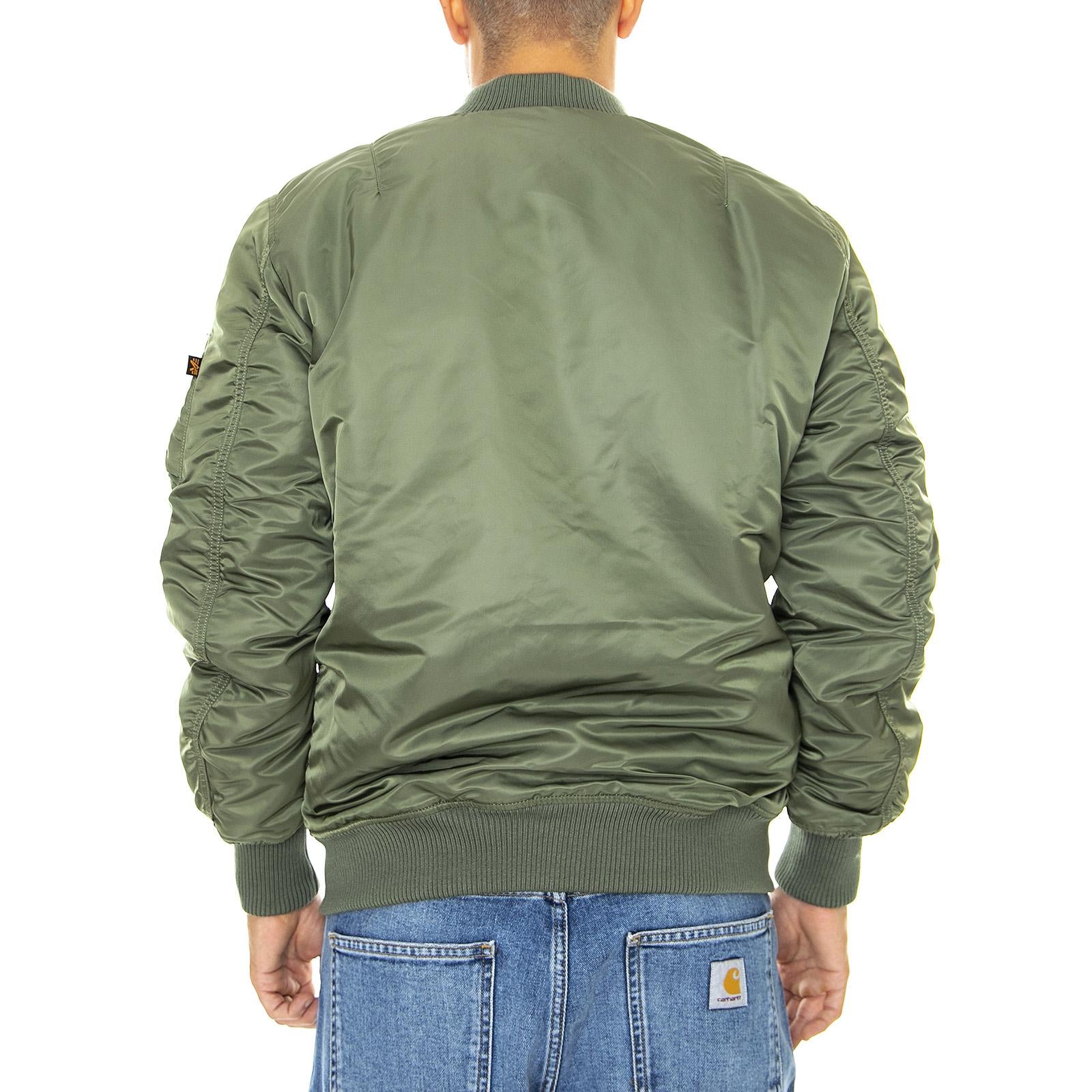 MA-1 VF 59 Long Jacket - Sage Green - Giacca Invernale Uomo Verde 168100-01  ALPHA INDUSTRIES 