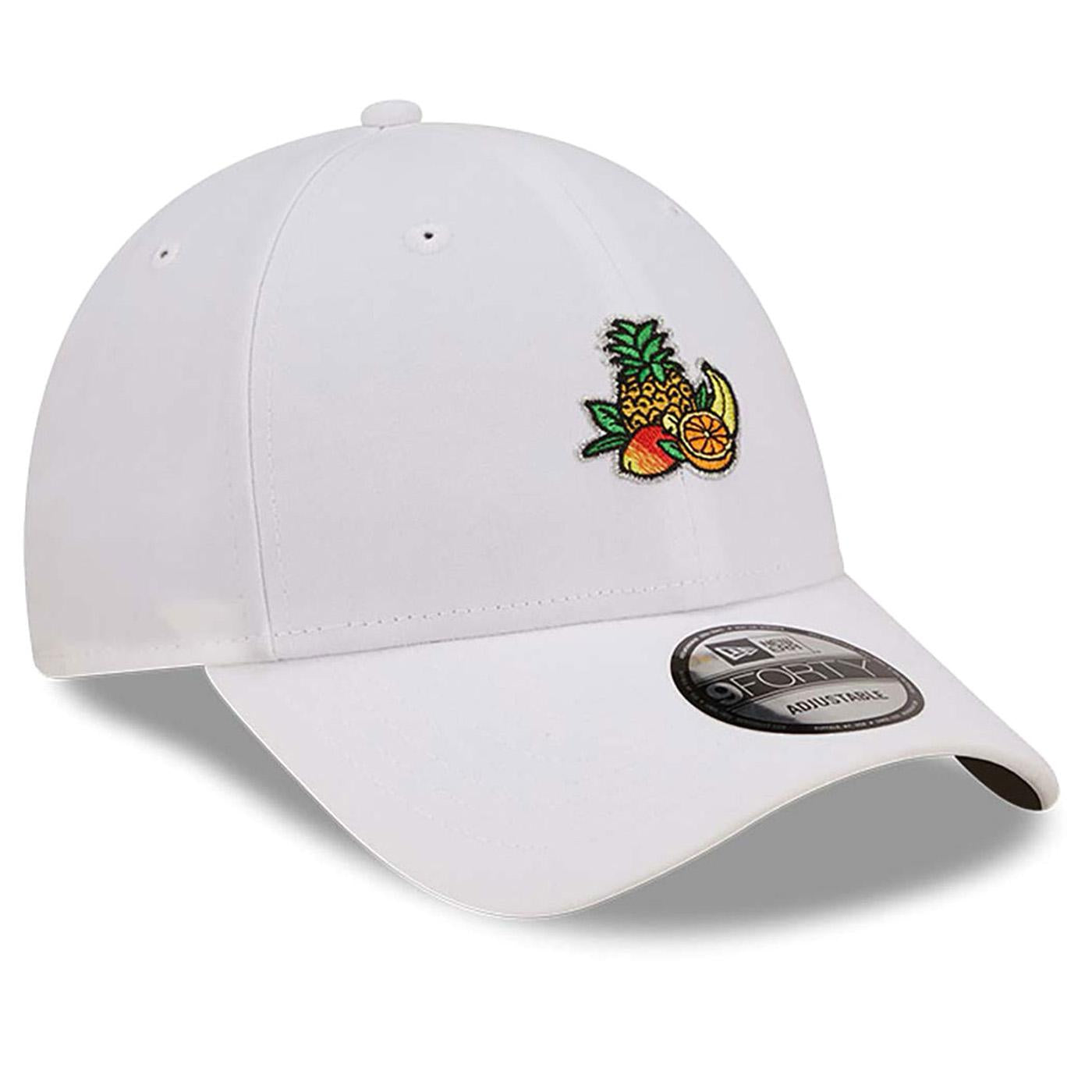 NE Food Icon9Forty New Era White / K Green - Cappellino con Visiera Verde 60358089  NEW ERA 