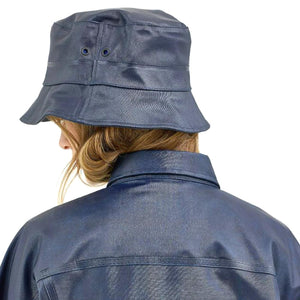 Lee® x STUTTERHEIM Bucket Hat Azurro - Cappello da Pescatore Blu 112361890  LEE 