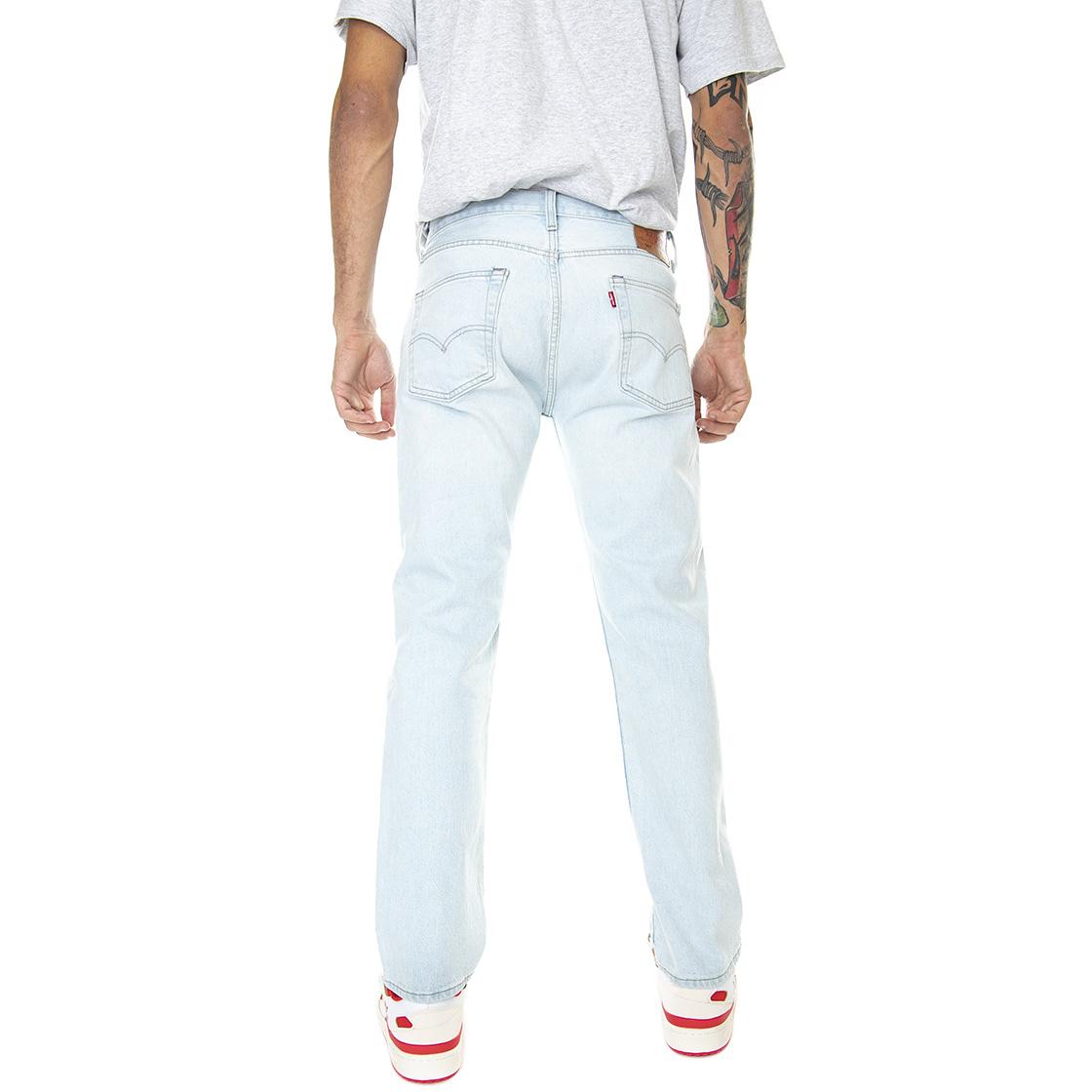 501 Levi's Original Z0914 Light Indigo - Pantaloni Denim Jeans Uomo Blu Chiaro 00501-3330  LEVIS 