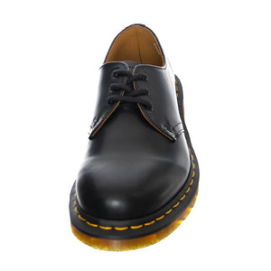 1461 Black Smooth 3 Eye Shoe - Scarpe Stringate Profilo Basso Uomo Nere 11838002 . DR.MARTENS 