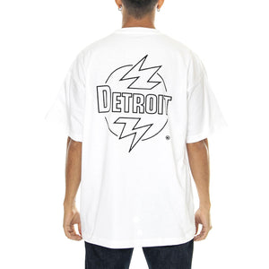 S/S Ablaze T-Shirt White / Black - Maglietta Girocollo Uomo Bianca I033639.00AXX  CARHARTT WIP 